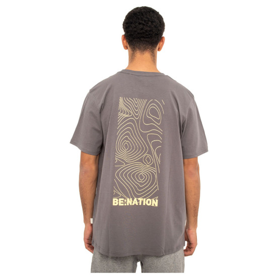 Be Nation Ανδρική κοντομάνικη μπλούζα Oversized